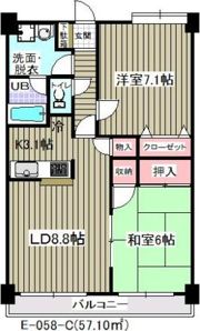 アウラ10(E-058)の間取り画像