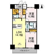 ロージェ泉中央の間取り画像