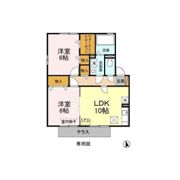 リヴェール東山の間取り画像