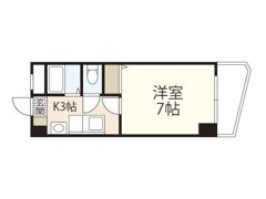 クレールヒロの間取り画像