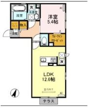 コンフォート・古城の間取り画像