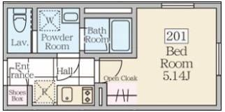 ReveResidence三軒茶屋の間取り画像