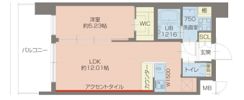 プレジオ玉造の間取り画像