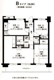 アップグレード 仲町台の間取り画像