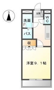 エスポアール高松の間取り画像