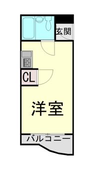 本山ハイツの間取り画像