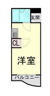 本山ハイツの間取り画像