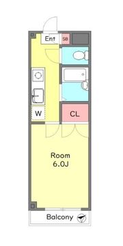 ゼファーコート丸山台の間取り画像