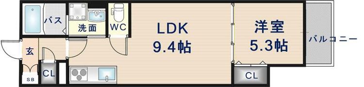 ロータス赤川の間取り画像