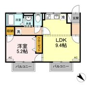 カームヤハギの間取り画像