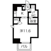 エステムコート難波EASTレオルガの間取り画像