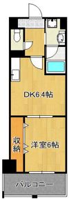 コンフォートスクエア安部山の間取り画像