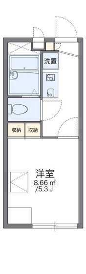 レオパレスメゾン・ド・津島の間取り画像