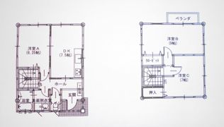 グリーンハイツ三本松ⅡKの間取り画像