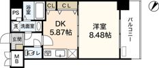 アーバインステイ広島イーストの間取り画像