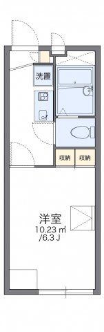 レオパレスつましなの間取り画像
