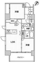 ディームス大井町の間取り画像