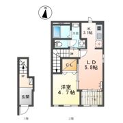 ピーチ ピットの間取り画像