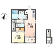 ヴェリテ昭島の間取り画像