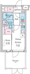 デュオメゾン西新宿の間取り画像