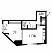 コスモ釣鐘町の間取り画像