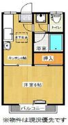 コーポメグの間取り画像