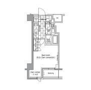 パークハビオ日本橋蛎殻町の間取り画像