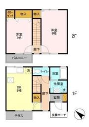 グランメゾンの間取り画像