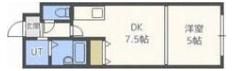 カゼル中央の間取り画像