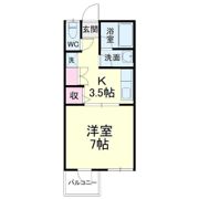 半田ビレッジ9号棟の間取り画像