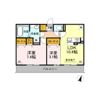 グランドュール Bの間取り画像