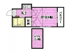 ベストハウス戸坂（Best House戸坂）の間取り画像