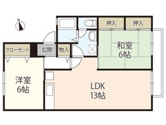 メゾンリラの間取り画像