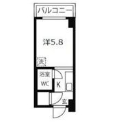 カサベラ花隈の間取り画像