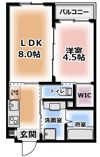 Neo Smart古川橋の間取り画像