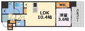 ブエナビスタ難波タワーの間取り画像