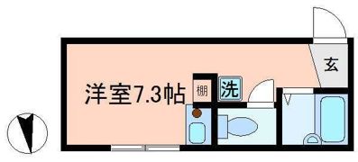 あおばトラスト北千住の間取り画像