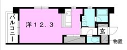 スリーエイト三番町の間取り画像