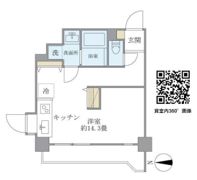 ISM西日暮里の間取り画像