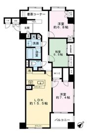 リシェ新横浜アネックスの間取り画像