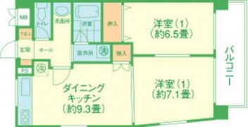 セ・リヴェール牛田の間取り画像