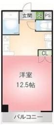 THUマンションの間取り画像
