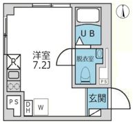 ルーナクレシェンテ日暮里の間取り画像