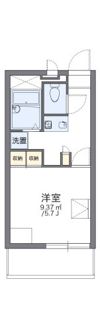 レオパレスウエストサイド白山の間取り画像