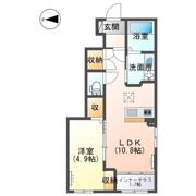 グランディール高屋敷A棟の間取り画像