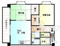 ウノ・ディアマンテの間取り画像