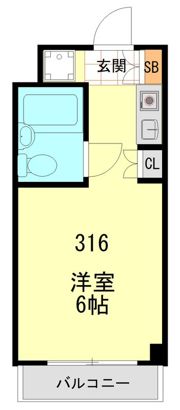 ライオンズステーションプラザ杉田の間取り画像