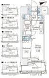 リビオメゾン御茶ノ水EASTの間取り画像