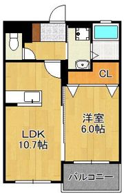 シエラ戸畑の間取り画像