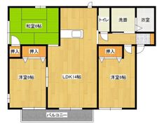 N・フレグランス緑ヶ丘の間取り画像